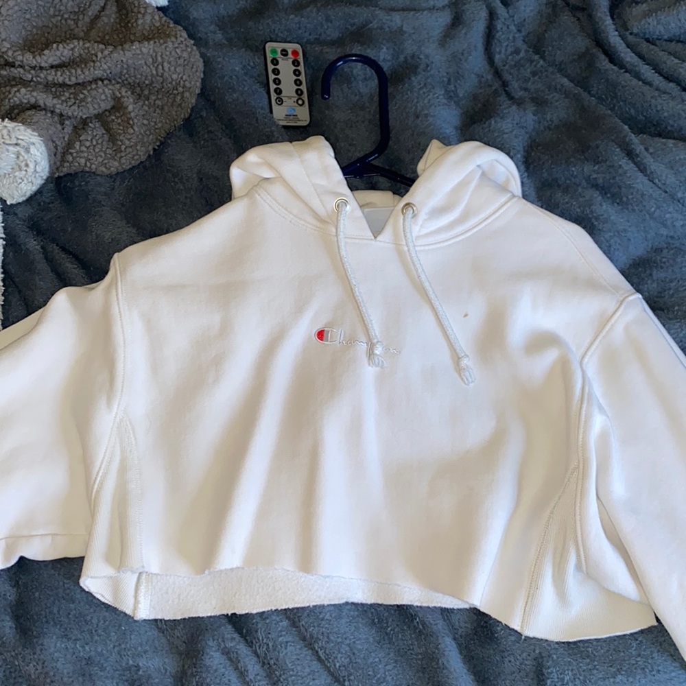 Cropped champion sweatshirt